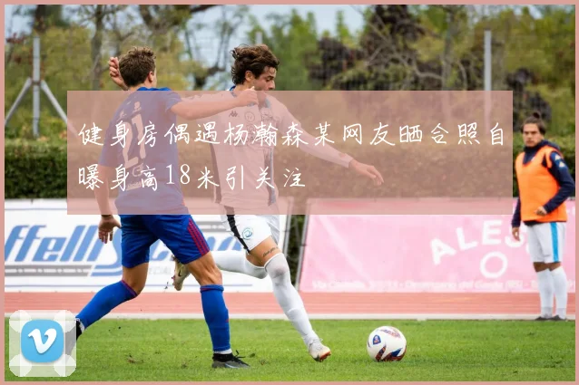 健身房偶遇杨瀚森某网友晒合照自曝身高18米引关注